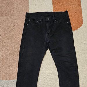 Levis Black Wash 31x30 510 fit Jeans